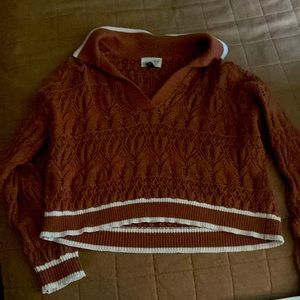 Mini collard cardigan